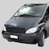 A van with tinted windows